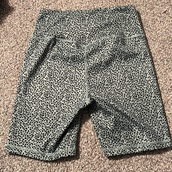 Dot Printed Biker Shorts - Picture 2 of 3